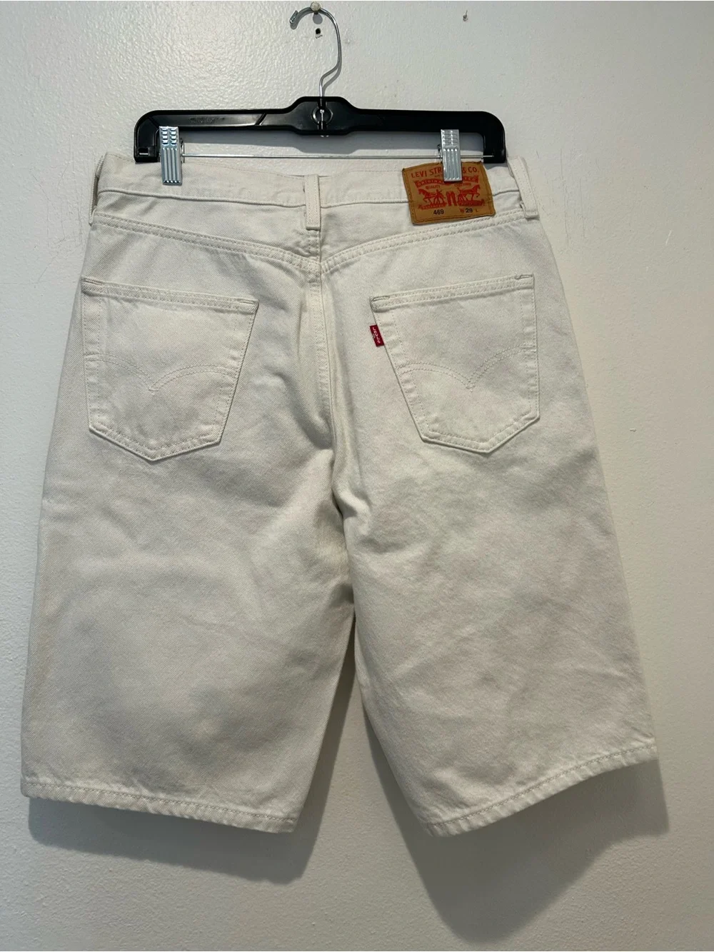 Levi's Men’s White Denim Jean Shorts